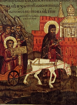 Епископ Игнатий и царевич Петр